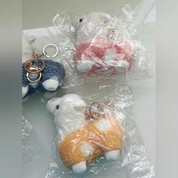 πΏ5 /$15πΏ Lovely Alpaca Plush Keychains, Soft Staffed, Bag, Car Charms - Picture 9 of 15